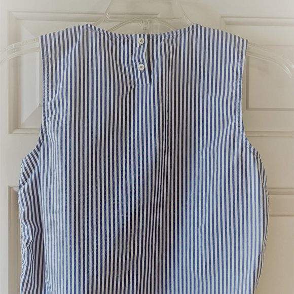 J Crew sleeveless striped blouse Size XXS - Picture 3 of 8